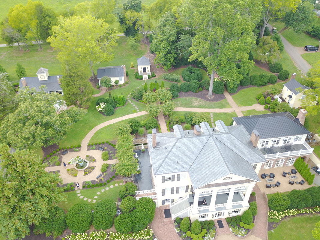 The Inn at Willow Grove Aerial View